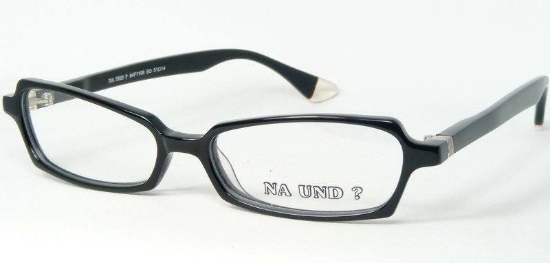 NA UND? Design MARION RAMM 84F1106 SO BLACK EYEGLASSES GLASSE FRAME 51-14-135mm