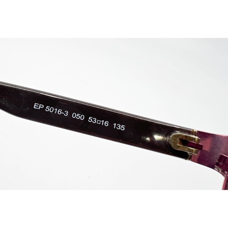 Emilio Pucci EP 5016-3 050 Womens Eyeglasses Frames Burgundy Pattern 53-16-135 gallery