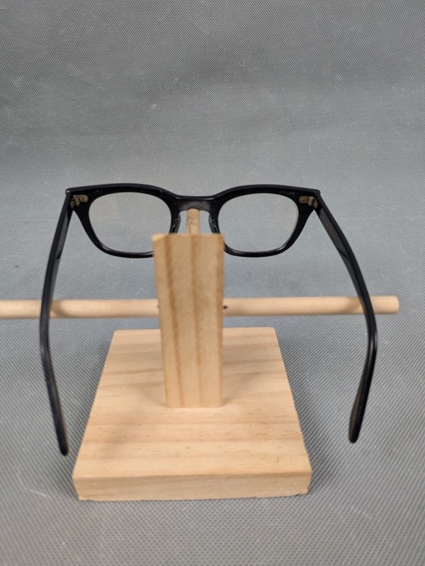 Vintage Bausch & Lomb 4 1/2 - 5 3/4 USS Eyeglasses Frame USA Men Military Issued gallery