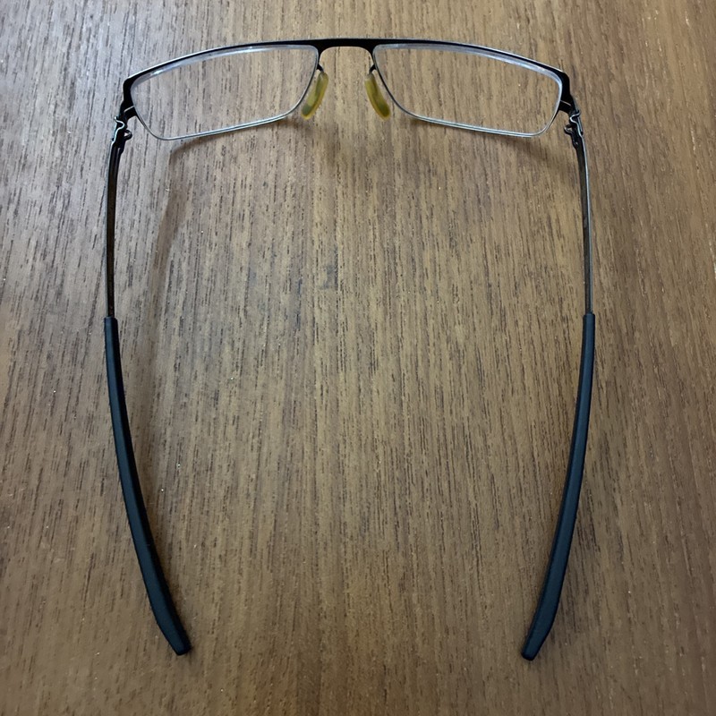 ic! Berlin Eyeglasses Frames Only Bjorn Black Metal Made in Germany gallery