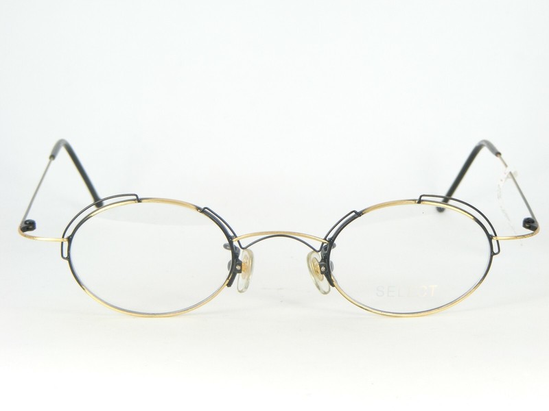 SELECT MOD 5143 1 GOLD SAND /BLACK EYEGLASSES GLASSES FRAME 39-24-140mm (NOTES) gallery