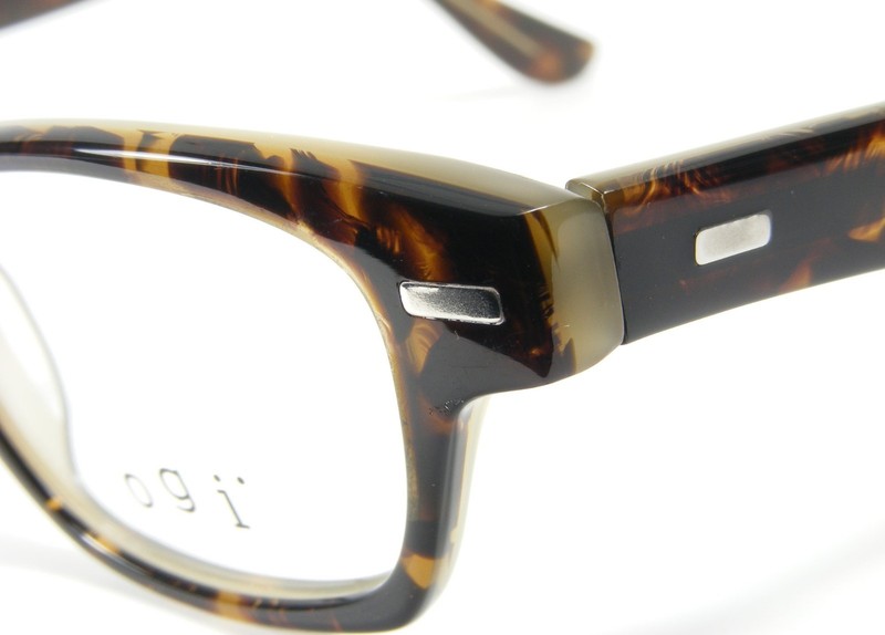 OGI 3062 163 Brown Tortoise Acetate Eyeglasses Frame 46-23-145 Germany NEW gallery