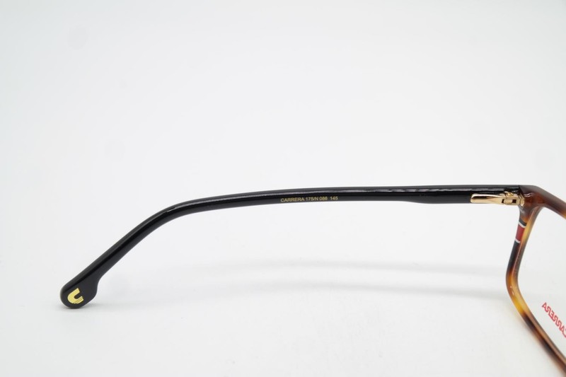 Carrera 175/N 086 Brown Black Gold Oval Eyeglass Frame New gallery