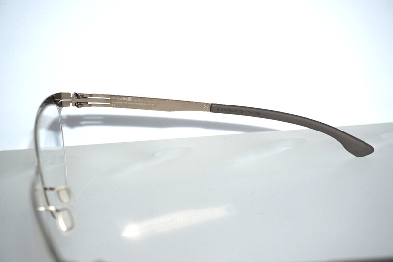 NEW AUTHENTIC IC BERLIN MODEL THE INGENUE SHINY BRONZE EYEGLASSES gallery