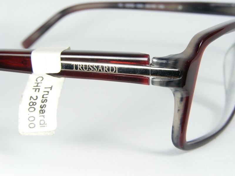 TRUSSARDI TE 10732 G29 BURGUNDY /OTHER EYEGLASSES GLASSES 53-18-135mm (NOTES) gallery