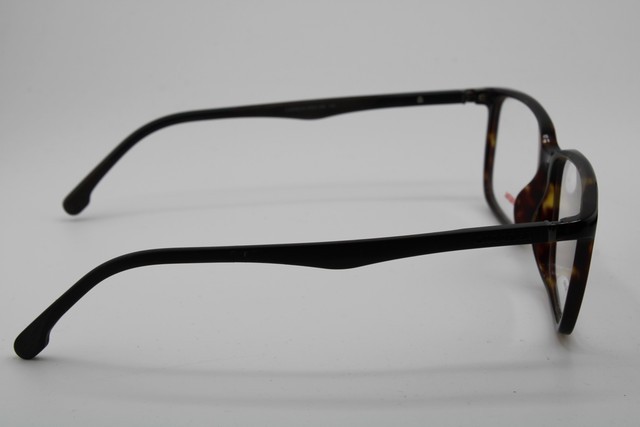 NEW CARRERA 8856 086 HAVANA MATTE BROWN GUNMETAL AUTHENTIC EYEGLASSES 56-15 gallery
