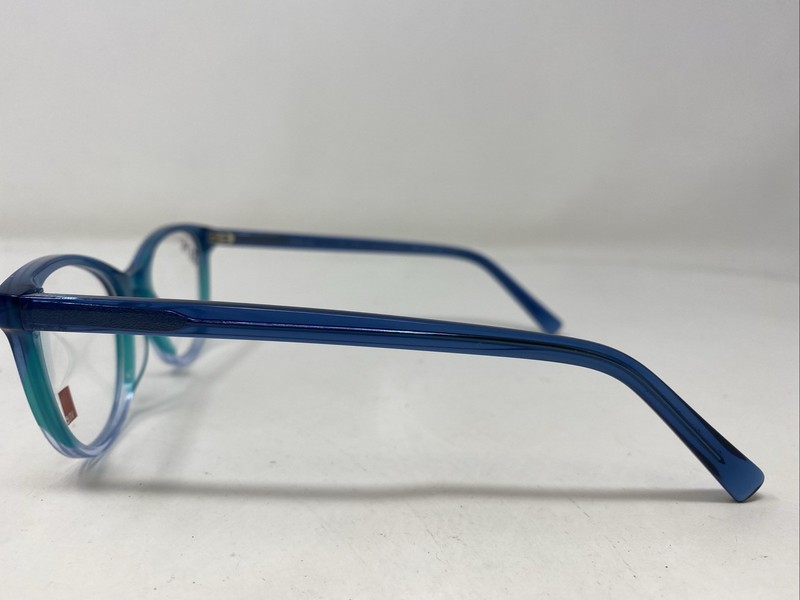 VUE Eyewear V1069 C2 50-19-140 Light Blue Fade Full Rim Eyeglasses Frame 7836 gallery