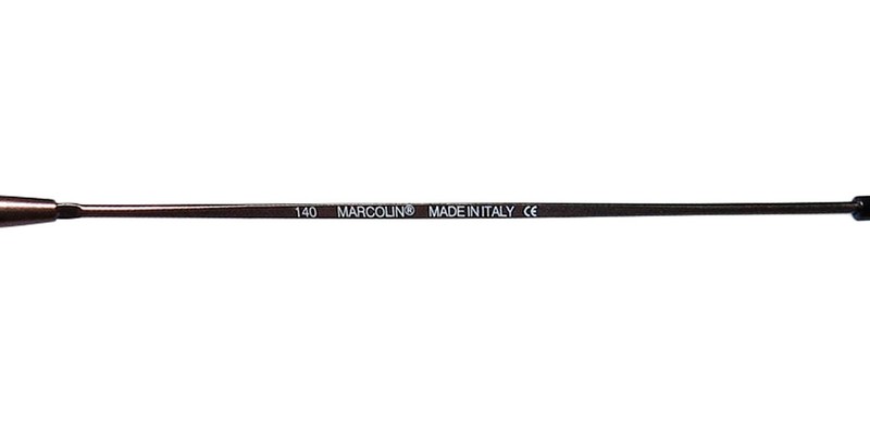 NEW MARCOLIN VILLAGE 47 6395 EYEWEAR RETRO UNISEX DESIGNER BROWN ITALY 54 METAL gallery