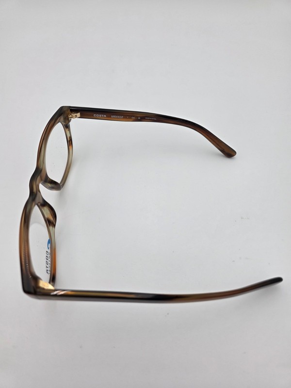 Costa Del Mar Mariana Trench 410 51mm Brown Round Eyeglass Frames NEW 6A2006 gallery