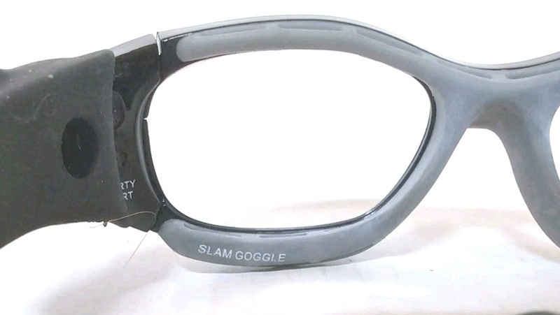 Liberty Sport Rec Specs F8 Black Gray Slam Goggles Eyeglasses + Case 52-17-135 gallery