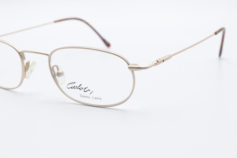 CARLO CAPUCCI CC45 Satin Gold/Tortoise 48-20-140 Frames Flex Hinges E234 gallery