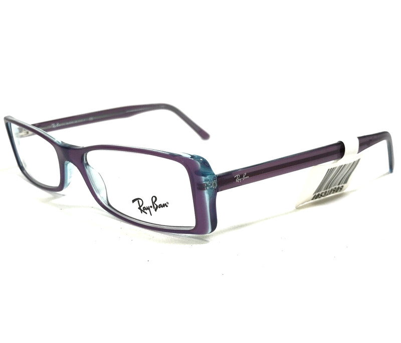 Ray-Ban Eyeglasses Frames RB5028 2071 Clear Blue Purple Rectangular 51-16-135