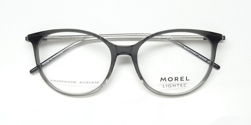 NEW MOREL LIGHTEC 30276L EYEWEAR FULL-RIM OVAL PLASTIC FRANCE NN07 51-16-140 gallery