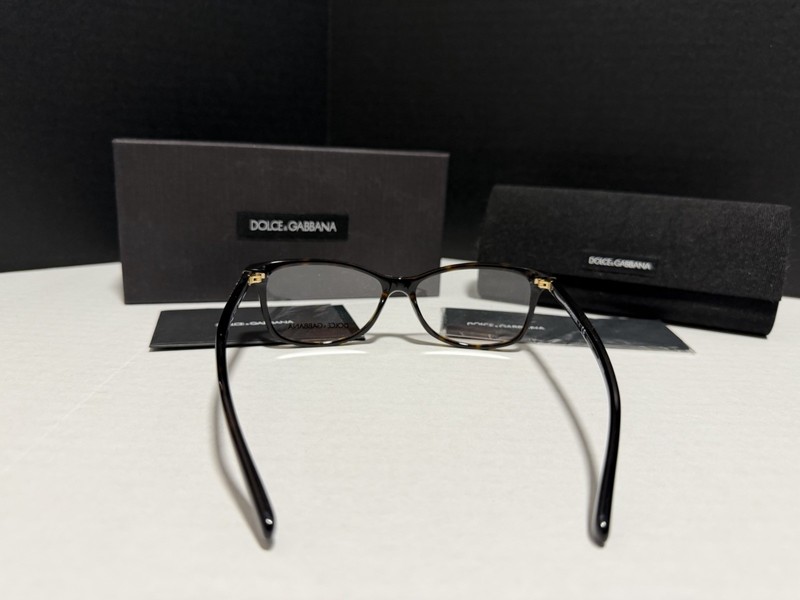 Dolce&Gabbana DG 3222 502 Tortoise Brown Cat Eye Full Rim 54-15-140 gallery