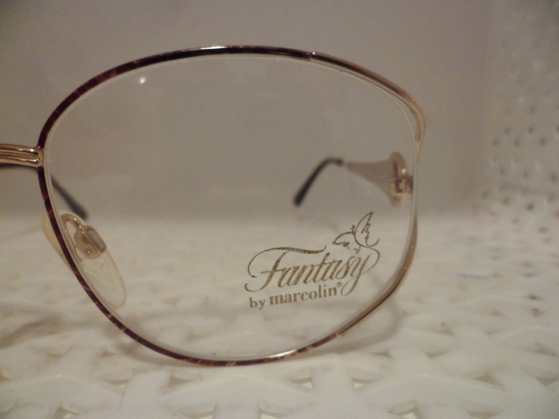 Fantasy by MARCOLIN Mod. 7086 Col 760 Vintage 80's Womens Eyeglasses (RJ15) gallery