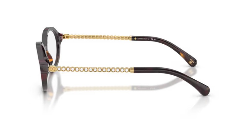 CHANEL 3499H 1818 - Havana Tweed Size 53 Frame Authorized Dealer gallery