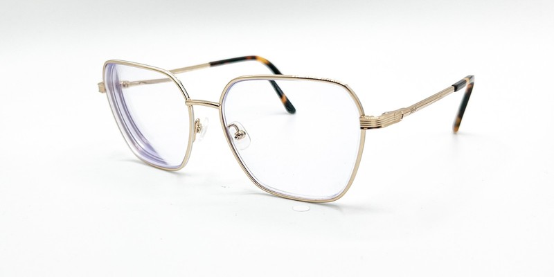 KARL LAGERFELD KL333 718 GOLD HAVANA AUTHENTIC EYEGLASSES 56-16