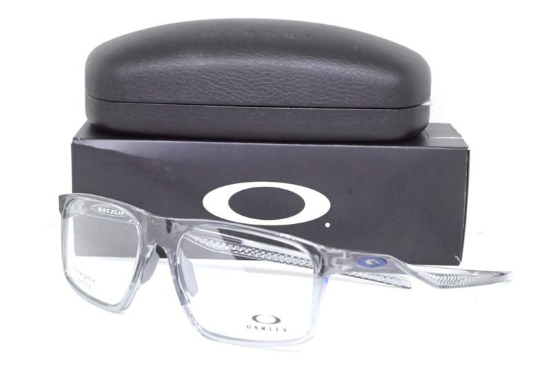Oakley Bat Flip OX8183-0258 Grey Shadow Optical Eyeglasses Frames 58-18-148