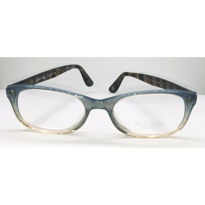 Paul Smith 8190 Brown/Beige Tortoise and Light Blue Oval Dandee Frames Italy NEW