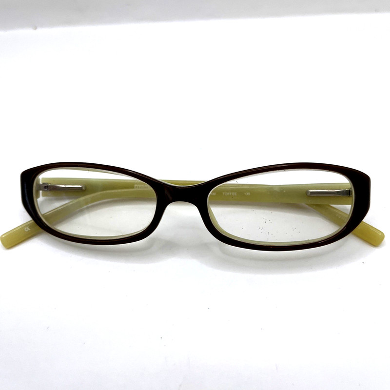Cosmopolitan Eyeglasses Glam Toffee Designer Frames Only Red 49-16-135 gallery