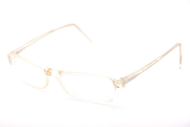 GOTTI Switzerland CHLOE – 54[]16-140 Transparent Yellow Eyeglass Frames GERMANY