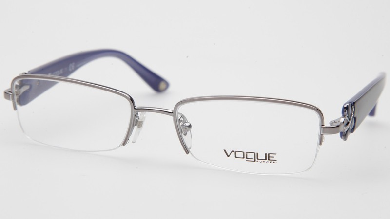 New VOGUE VO 3779-B 548 Silver Eyeglasses Frame 51-17-135mm B28mm gallery