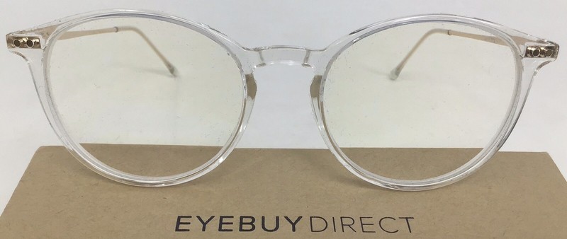 Eyebuydirect Amity 51-19-145 C4 Clear Plastic Eyeglasses FRAMES ONLY D10
