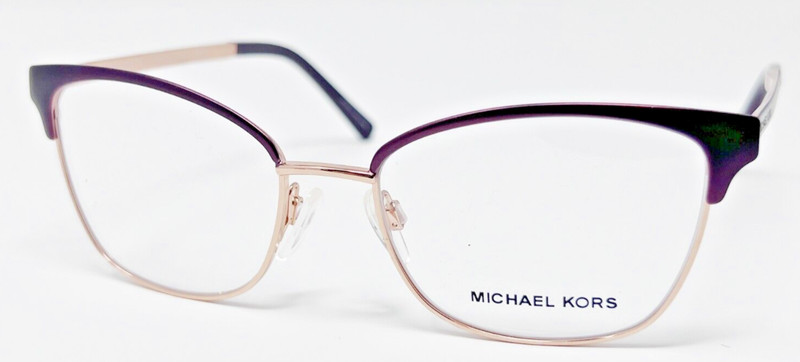 MICHAEL KORS MK3012 Adrianna IV Women’s Purple/Gold Eyeglasses RX 51/17/135