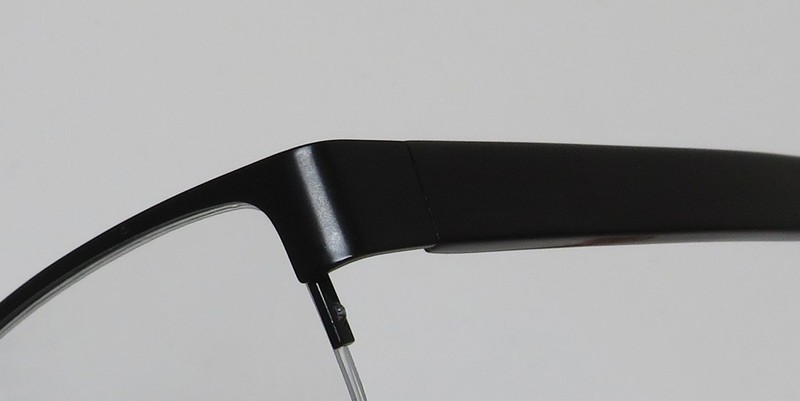 NEW AND1 ANDO502 EYEGLASS FRAME RECTANGULAR MENS 56-18-145 BLACK METAL & PLASTIC gallery