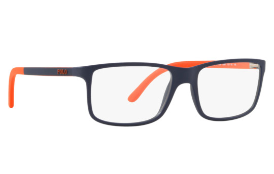 NEW POLO RALPH LAUREN PH 2126 5861 MATTE BLUE /ORANGE AUTHENTIC EYEGLASSES 55-16 gallery