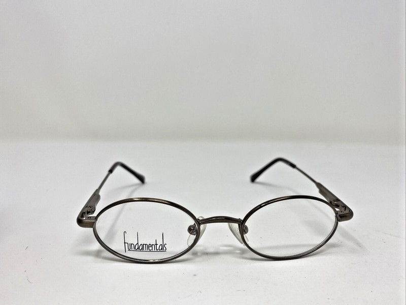 Fundamentals Eyeglasses Frames F500 41-16-120 Brown Full Rim FX26