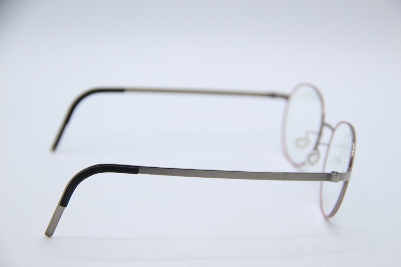 NEW LINDBERG 9615 48 GR92 RED GRAY BLACK AUTHENTIC EYEGLASSES 48-19 gallery
