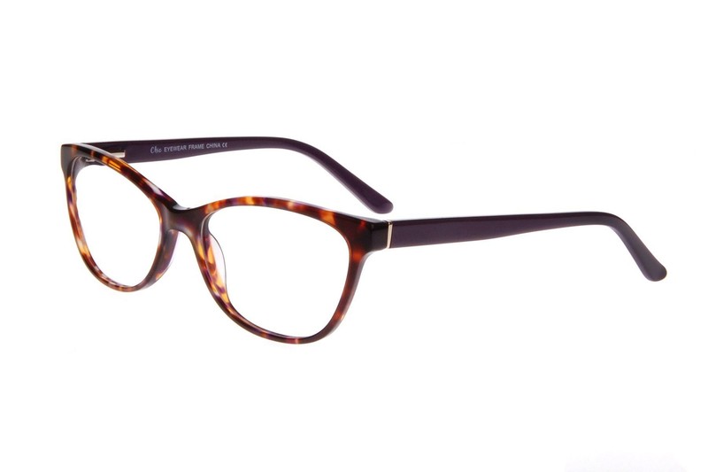 Chic Eyewear Purple Tortoise FELICITY Eyeglasses 58/17/145