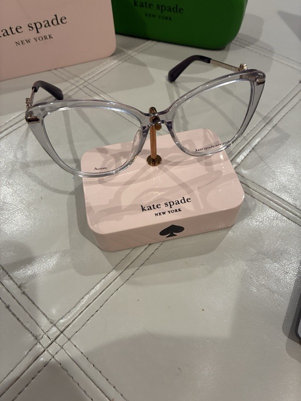 Kate Spade New York Women's FLAVIA KB7. Eyeglasses Color: 0KB7 Grey gallery