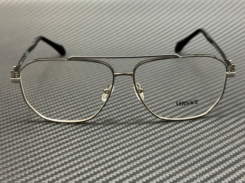 VERSACE VE1307 1001 Gunmetal Men's 59 mm Eyeglasses gallery