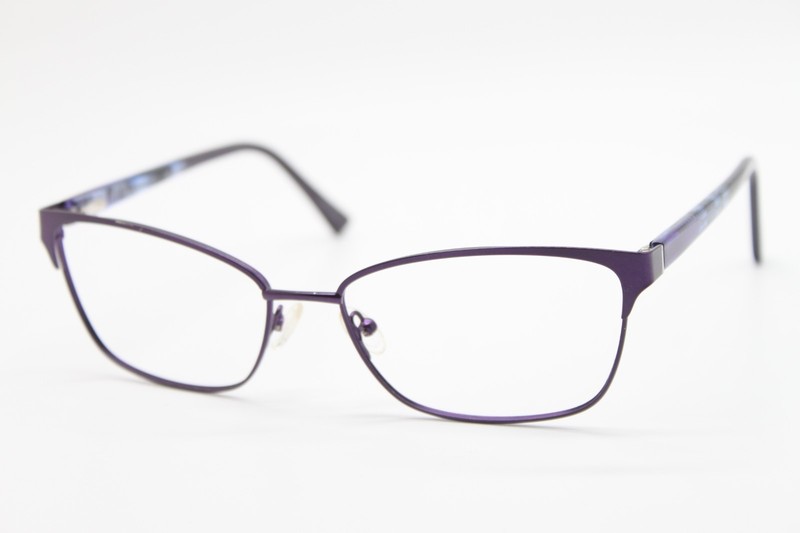 NEW NICOLE MILLER BRISTOL C03 DARK PLUM AUTHENTIC EYEGLASSES 58-17