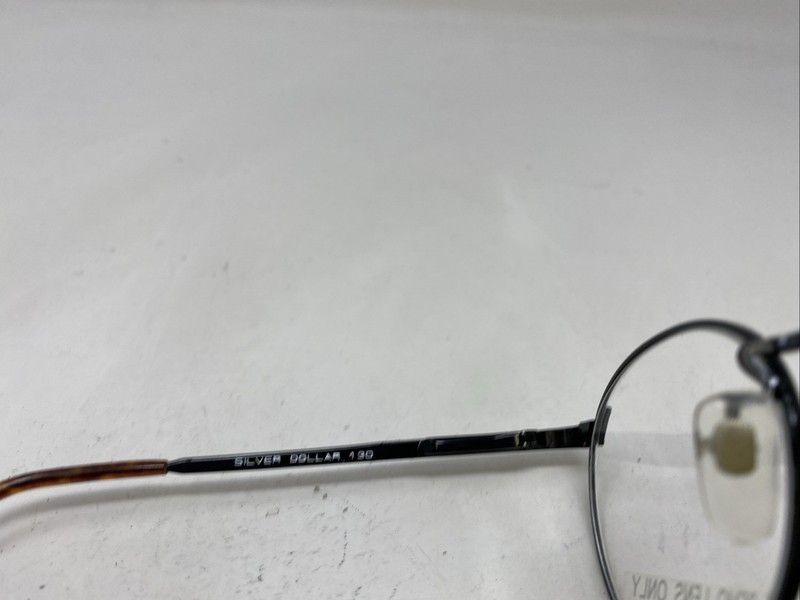 Silver Dollar Seattle 2 52-18-130 Demi Brown/Brushed Gray Eyeglasses Frame T633 gallery