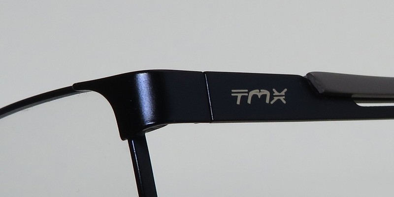 NEW TIMEX TMX MAN UP EYEGLASS FRAME BLUE MENS DESIGNER METAL & PLASTIC 50-15-135 gallery