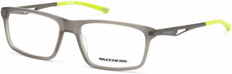 Skechers SE3245 020 Matte Gray Plastic Optical Eyeglasses Frame 54-16-145 SE LP