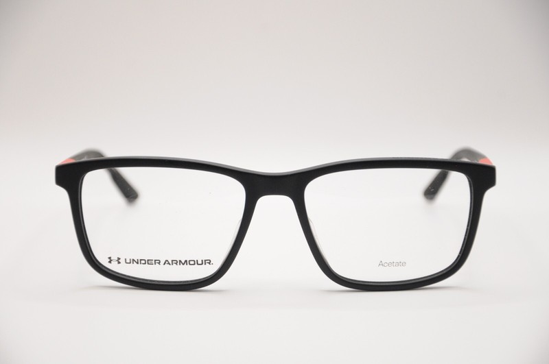 UNDER ARMOUR UA 5008/G RECTANGULAR EYEGLASS FRAMES BLACK 145MM NEW