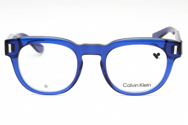 CALVIN KLEIN CK23542-438-49 Eyeglasses Size 49mm 21mm 145mm blue Men gallery