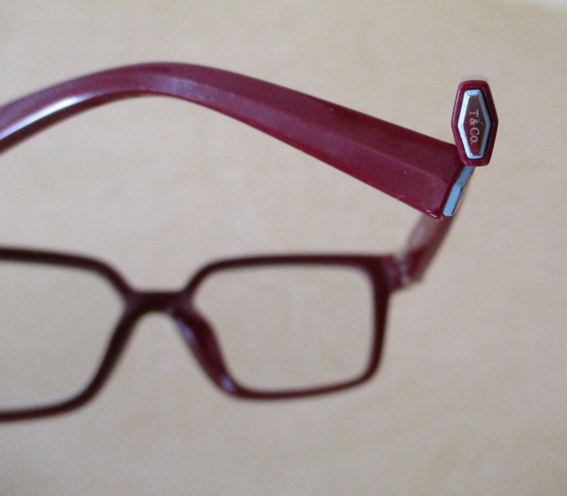 Tiffany & Co. Fired Brick Burgundy Rectangular Eyeglasses TF-2232U - Frames Only gallery