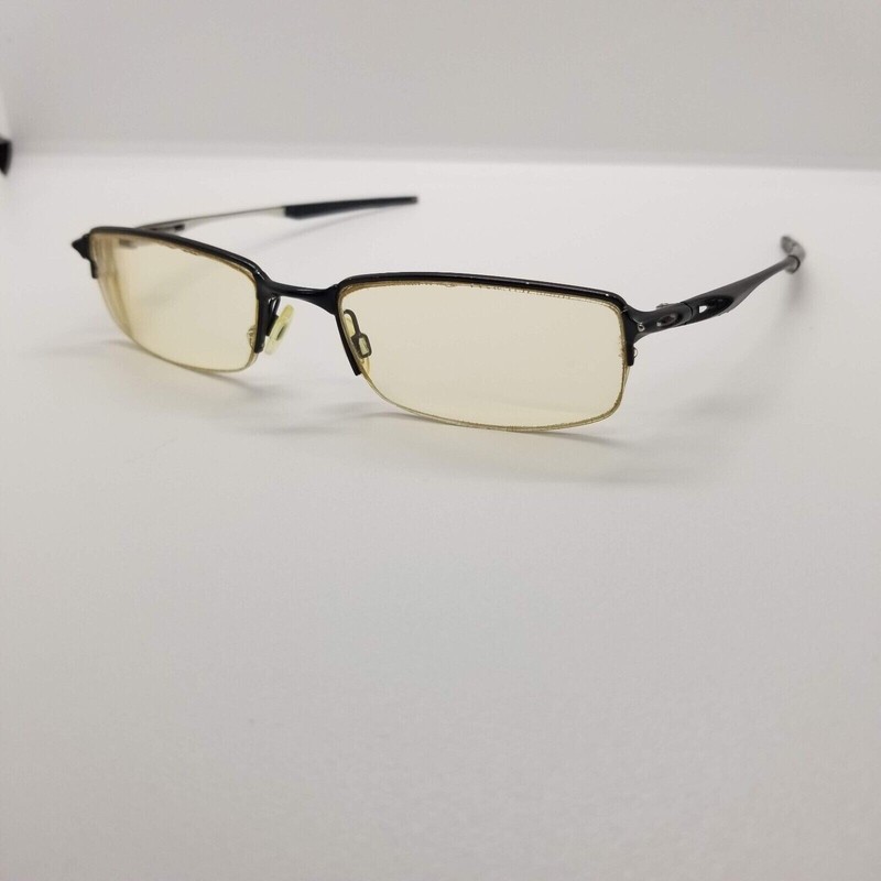 Oakley Half Shock Half-Rim Rectangle Eyeglasses OX3119-0155 Satin Black