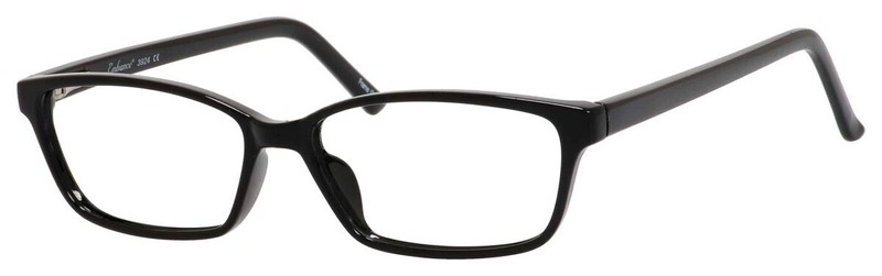 Women’s Eyeglasses Frame Enhance EN3924 Glasses Frame Size 53-14-145 Shiny Black