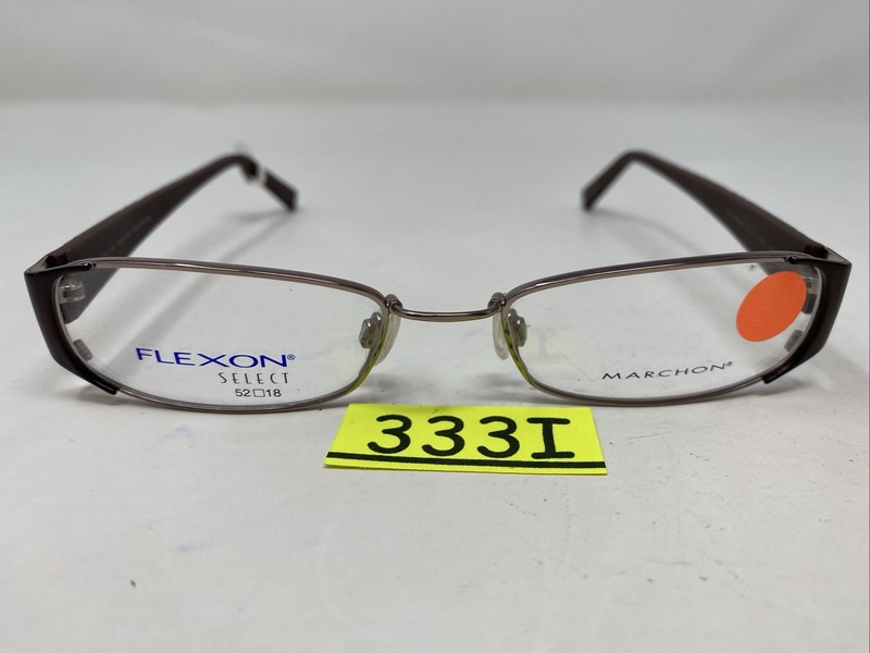 FLEXON Select 1153 Rose Paradise 52-18-140 Pink Full Rim Eyeglasses Frame 333I gallery