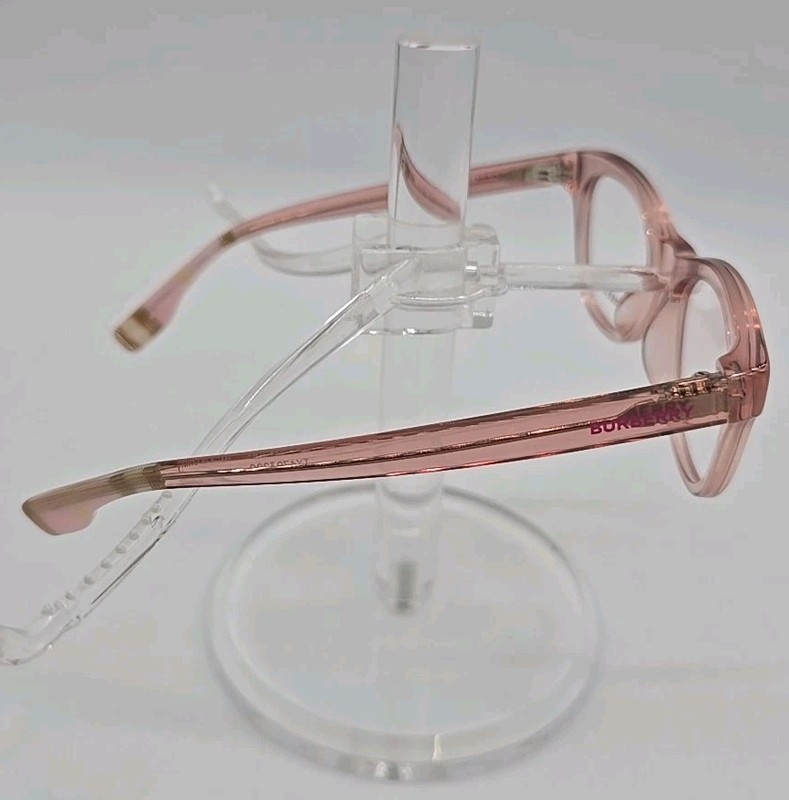 Burberry Kids Girls Eyeglasses Frames JB 2007 44 17 130mm Transparent Pink wCase gallery
