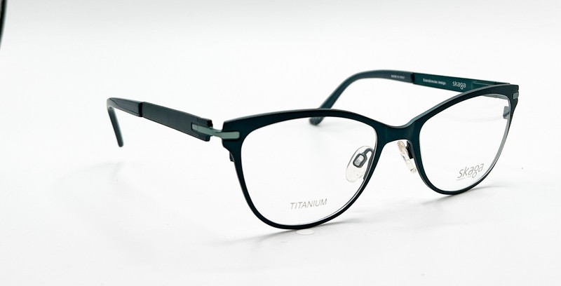NEW SKAGA 3875-U JENNIFER 306 PETROL AUTHENTIC EYEGLASSES 53-18 gallery