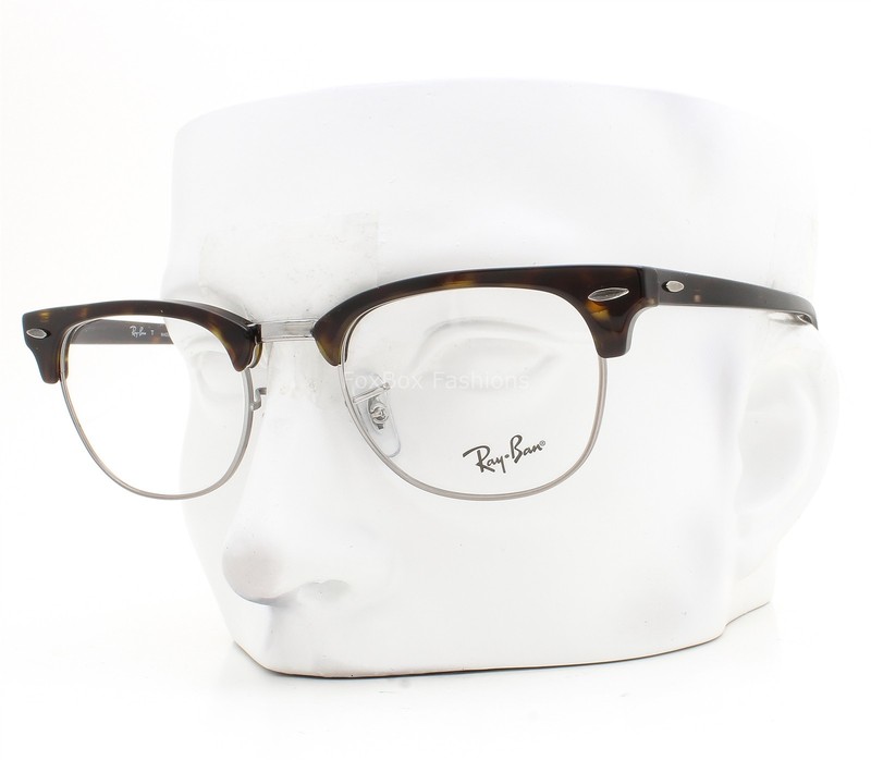 Ray-Ban Clubmaster Eyeglasses RB 5154 2012 Glasses Brown Havana 53mm with Case