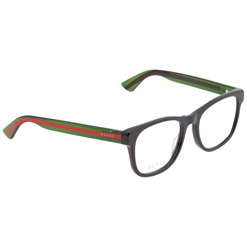 Gucci Demo Square Men’s Eyeglasses GG0004ON 002 53 GG0004ON 002 53
