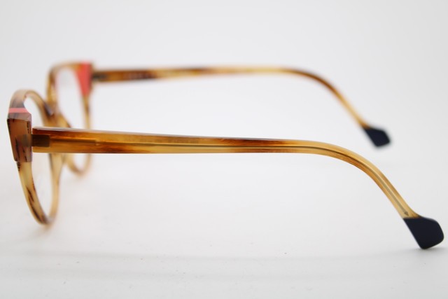 NEW FACE A FACE EILEEN 2 COL 170 AP BROWN PINK HORN AUTHENTIC EYEGLASSES 52-18 gallery